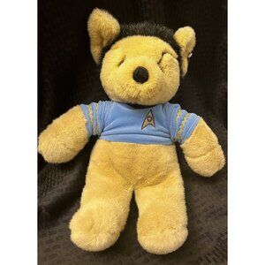 1998 Star Trek Spock Vulcan Teddy Bear Plush 16” Paramount Experience w Tag PB43